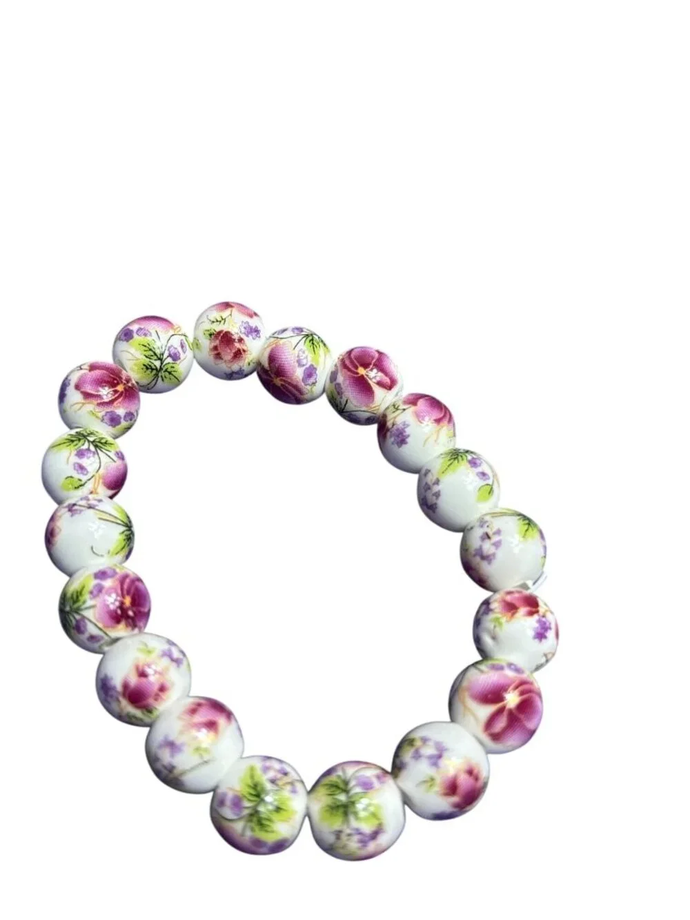 N/A floral glass